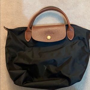 Black long champ purse